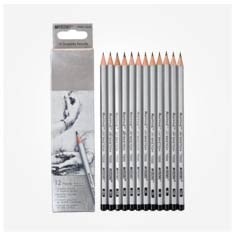 مداد طراحی پیکاسو مدل RAFFINE بسته 12 عددی PICASSO 7000-12CB Pencil ART