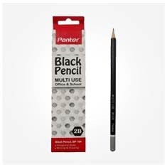 مداد مشکی پنتر بسته 12 عددی PANTER BP104 Multi Use 