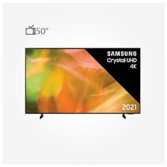 عکس تلویزیون سامسونگ ال ای دی هوشمند فورکی Samsung Smart Crystal 50AU8000